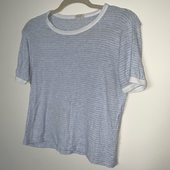 TWO FOR ONE BUNDLE- Blue top from Brandy Melville - Picture 3 of 9